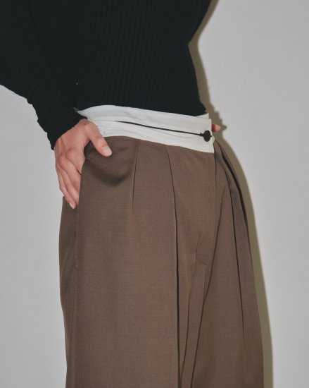 Front Slanting Trousers/TODAYFUL12320704 - Select Shop Loozel