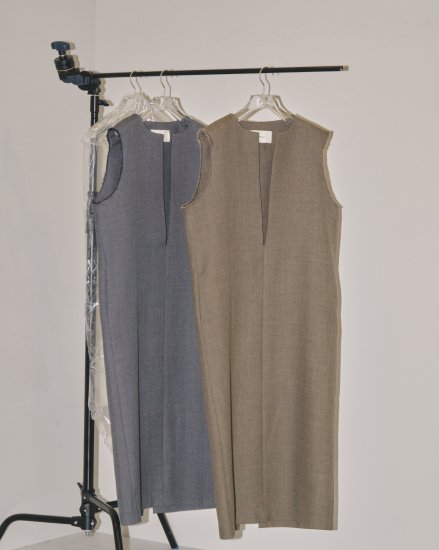 Doubleface Wool Keyneck Dress/TODAYFUL12320308 - Select Shop Loozel