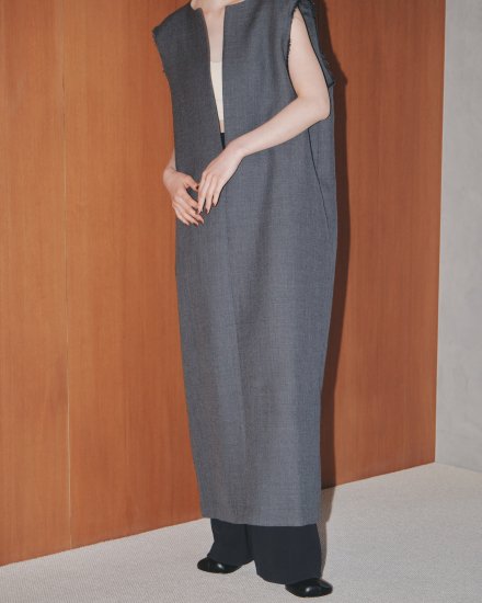 Doubleface Wool Keyneck Dress/TODAYFUL12320308 - Select Shop Loozel