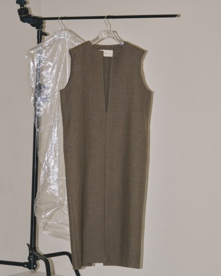 Doubleface Wool Keyneck Dress/TODAYFUL12320308 - Select Shop Loozel