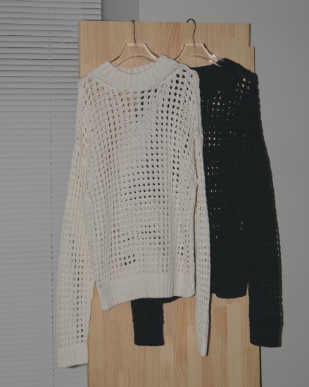 Square Mesh Knit/TODAYFUL12320512 - Select Shop Loozel