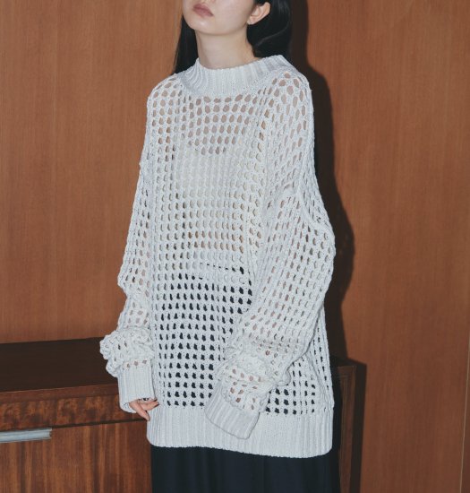 Square Mesh Knit/TODAYFUL12320512 - Select Shop Loozel