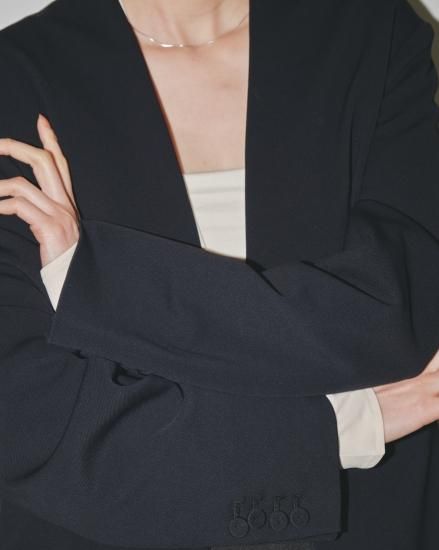 Collarless Twill Jacket/TODAYFUL12310109 - Select Shop Loozel