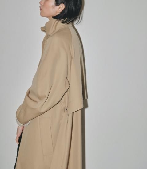 在庫入替特価 OAK+FORT OVERSIZED TRENCH COAT トレンチコート