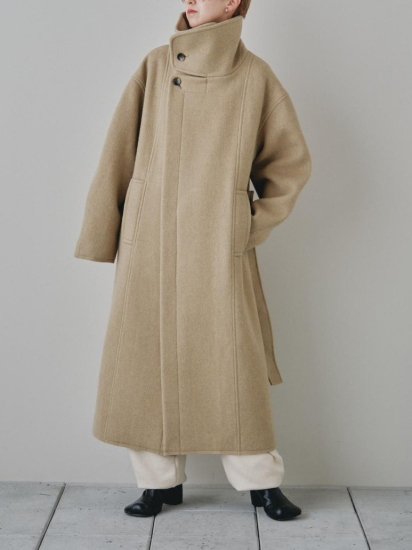 Standcollar Wool Coat/TODAYFUL12320004 - Select Shop Loozel