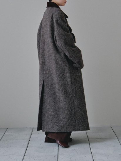 買取格安 Doublecollar Tweed Coat 36 todayful 今季 - ジャケット