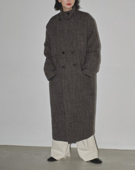 Doublecollar Tweed Coat/TODAYFUL12320011 - Select Shop Loozel