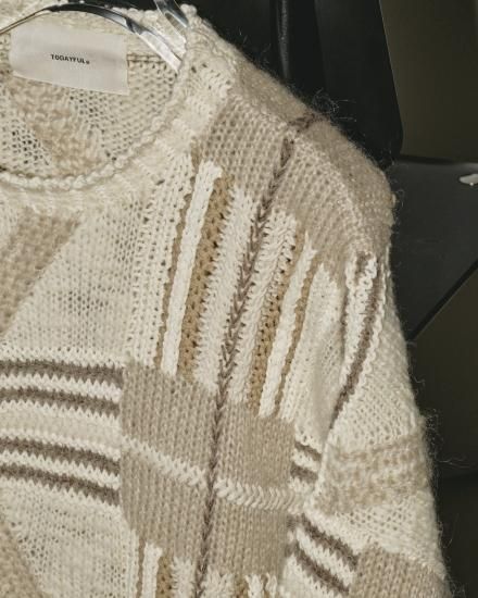 Geometric Hand Knit/TODAYFUL12320527 - Select Shop Loozel Geometric Hand Knit/TODAYFUL12320527 - Select Shop Loozel