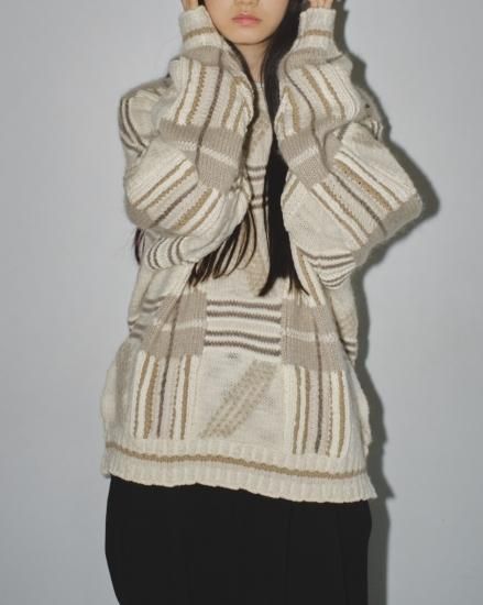 Geometric Hand Knit/TODAYFUL12320527 - Select Shop Loozel Geometric Hand Knit/TODAYFUL12320527 - Select Shop Loozel