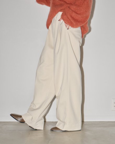 Peachskin Tuck Trousers/TODAYFUL12320719 - Select Shop Loozel