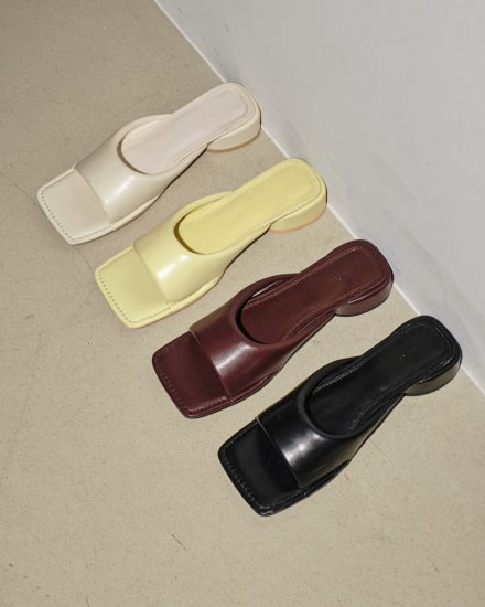 Square Padded Sandals/TODAYFUL12411009 - Select Shop Loozel