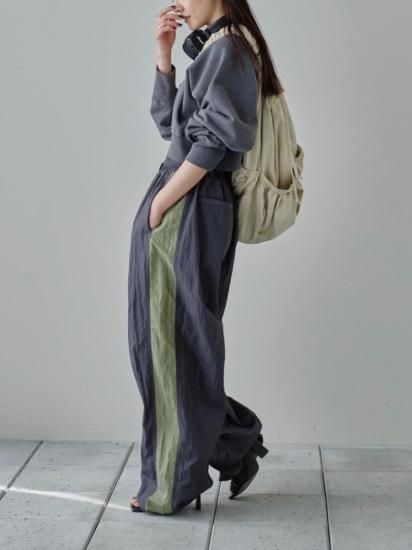 Nylon Line Pants/TODAYFUL12410716 - Select Shop Loozel