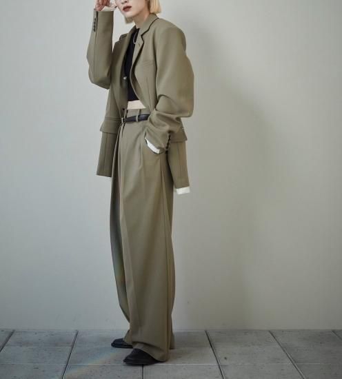 【todayful】Doubletuck Smooth Trousers 36 Doubletuck Smooth Trousers/TODAYFUL12420704 - Select Shop Loozel