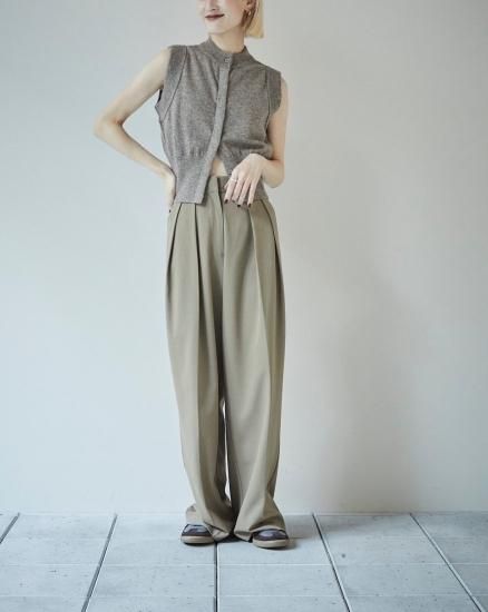 Doubletuck Smooth Trousers/TODAYFUL12420704 - Select Shop Loozel