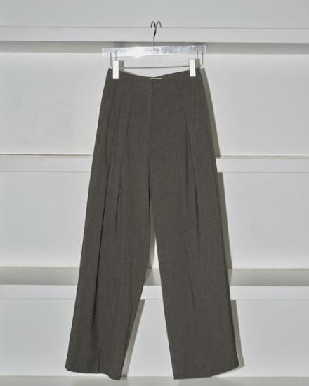 【。さん専用】Doubletuck Smooth Trousers 36 Doubletuck Smooth Trousers(36 OLIVE): TODAYFUL: WOMENS