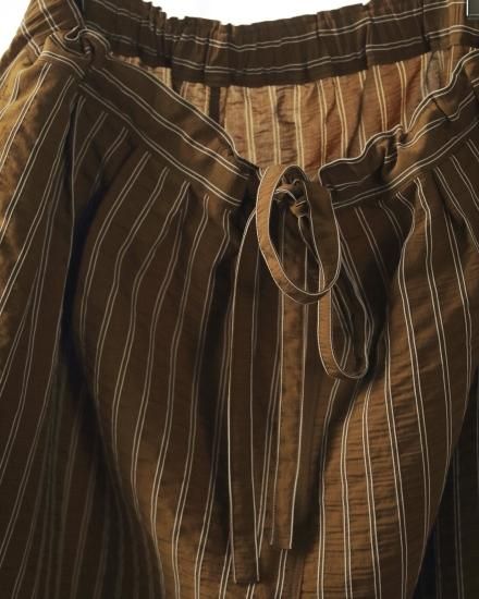 Sheer Stripe Pants/anuke'62420714 - Select Shop Loozel