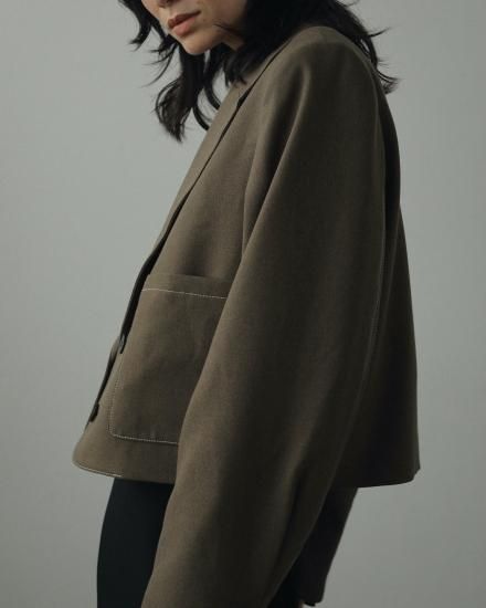 【2024SS／美品✨】anuke Heather Short Jacket Heather Short Jacket/anuke'62420101 - Select Shop Loozel