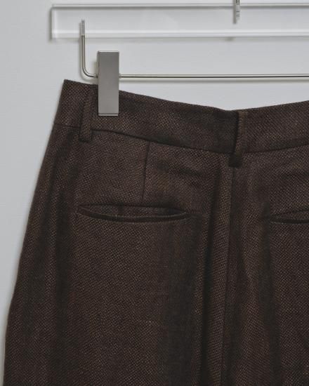 Tuck Linen Trousers/TODAYFUL12510710 - Select Shop Loozel