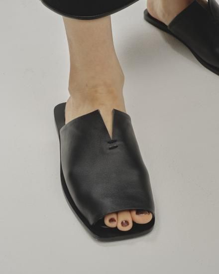 Leather Slit Sandals/TODAYFUL12511003 - Select Shop Loozel Leather Slit Sandals/TODAYFUL12511003 - Select Shop Loozel