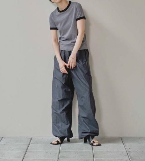 todayful／Compact Ringer Tee TODAYFUL]Compact Ringer Tee/GRAY(12510608) – R&Co.