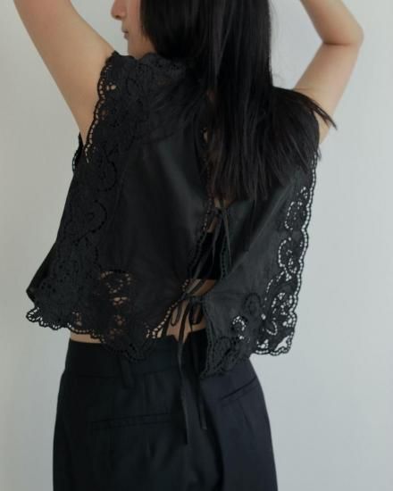 Cutwork Box Blouse/anuke'62510420 - Select Shop Loozel