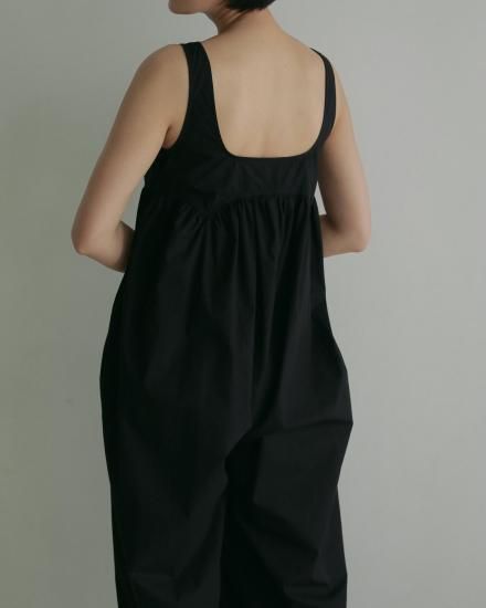 新品タグ付きanuke Cotton Gather Combinaison ànuke Cotton Gather Combinaison コットンギャザーコンビネゾン