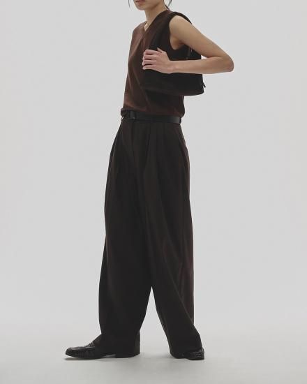 Lightweight Tuck Trousers/TODAYFUL12520704 - Select Shop Loozel