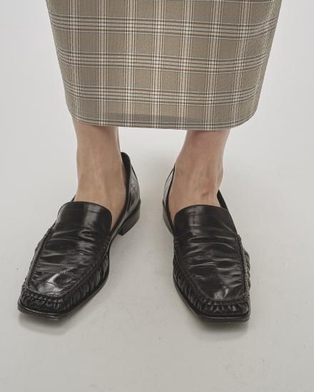 Squaretoe Gather Loafers/TODAYFUL12521007 - Select Shop Loozel