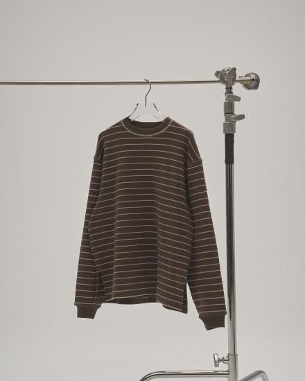 TODAYFUL Border Long T-shirts チャコールグレー TODAYFUL 2025Prefall トゥデイフル トップス Border Long T