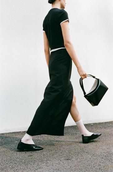 Studio Doe - Front Slit Long Skirt/254OLK09 - Select Shop Loozel