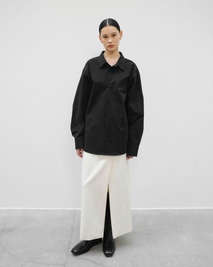 Studio Doe - Front Slit Long Skirt/254OLK09 - Select Shop Loozel