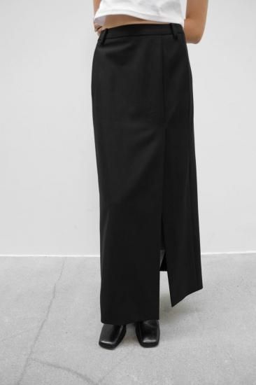Studio Doe - Front Slit Long Skirt/254OLK09 - Select Shop Loozel