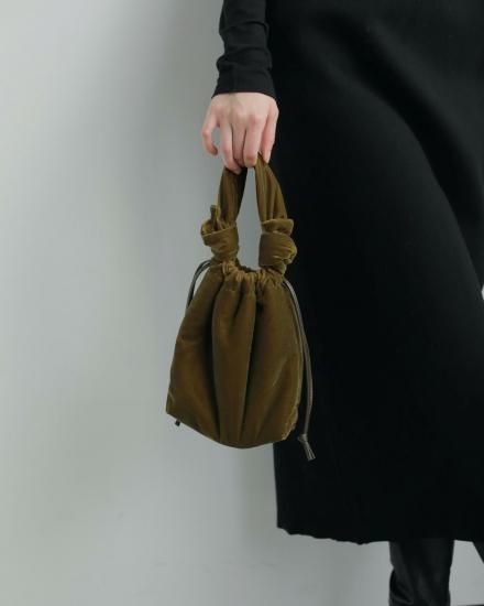 【anuke】 Velvet Mini Purse anuke ハンドバッグ Velvet Mini Purse : ZOZOTOWN Yahoo!店