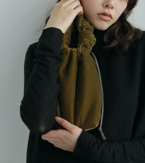 Velvet Mini Purse/anuke'62521014 - Select Shop Loozel