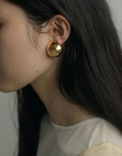 Volume Ball Earring/anuke'62520902 - Select Shop Loozel