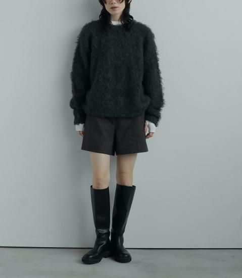 Waffle Henley Tops/anuke'62520628 - Select Shop Loozel