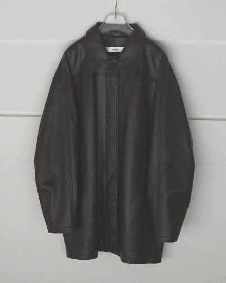 新品 Ecoleather Over Jacket Ecoleather Over Jacket/anuke'62520105 - Select Shop Loozel