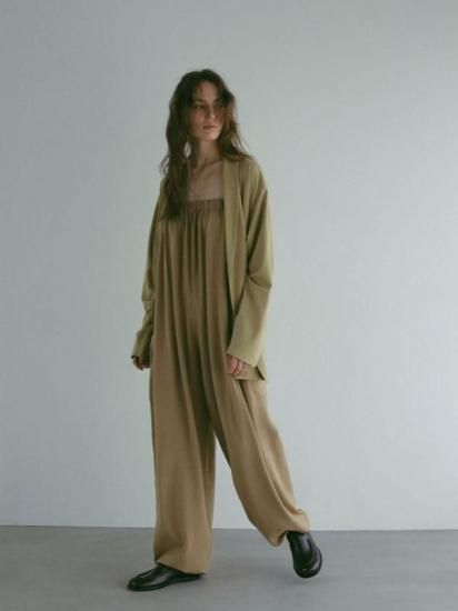 試着のみ　ETRE TOKYO サイドポケットベアニットオールインワン S サイドポケットベアニットオールインワン/ETRETOKYO1225331136