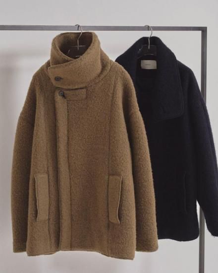 Standcollar Boucle Jacket/TODAYFUL12520002 - Select Shop Loozel