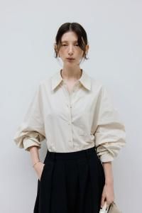 トップス Studio Doe V-neck Tencel Sheer Shirt S/M トップス Studio Doe V-neck Tencel Sheer Shirt S/M Women See