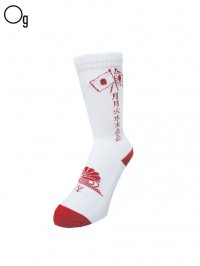 GanaG Socks<br>Gyoku-sai Socks / WHITE