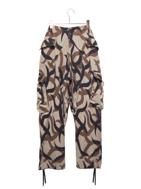 USED】TRIBAL CAMOUFLAGE CARGO PANTS - upanishad. ONLINE SHOP