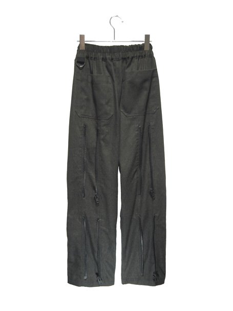 【SHINICHI SUMINO】OLD DENIM BONDAGE PANTS / BLACK - upanishad. ONLINE SHOP