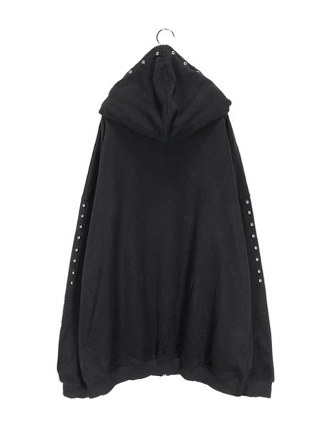 IKUMI】FRONT STUDDED HOODIE - upanishad. ONLINE SHOP