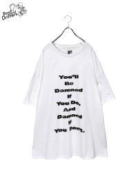 【Past and Drifters】<br>message blur S/S BIG Tee