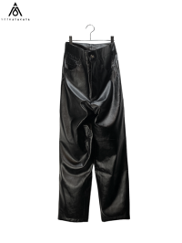【YOI KADAKADA】<br>Fake leather pants