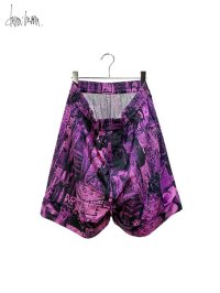 < / 6ܺϤ><br>dena:manaUnderground sight shorts / black  pink