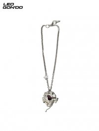 LEO GON'DO<br>Mini moon necklace (B)
