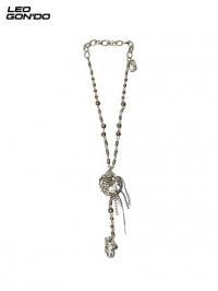 アクセサリー LEO GON'DO necklace Dior // Gold-Tone Zodiaddict Leo Necklace – VSP Consignment