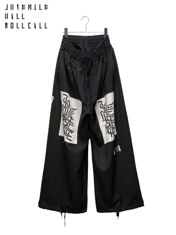 JUVENILE HALL ROLLCALL】ARBLG WIDE TROUSERS - upanishad. ONLINE SHOP